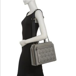 Welden Bags Stone Grey Travaille Leather Tote